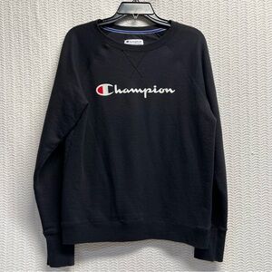 champion / black sweatshirt size medium